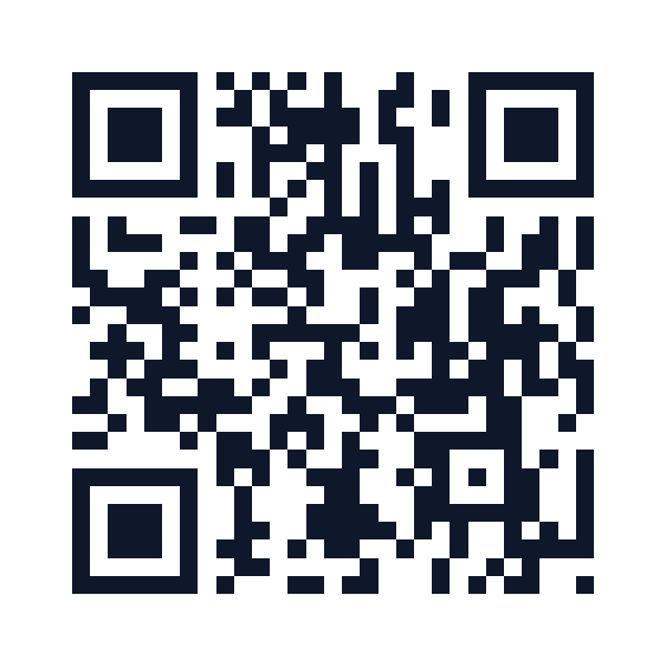 Email QR code example that opens a new email with the recipient address and subject line already filled in
