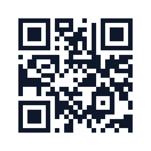 Restaurant menu QR code example that opens a digital menu web page when scanned with a phone camera